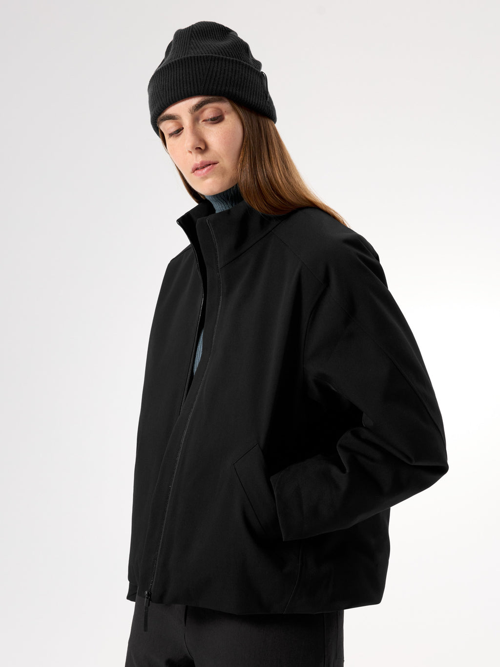 Conic Wool Toque Black Hover
