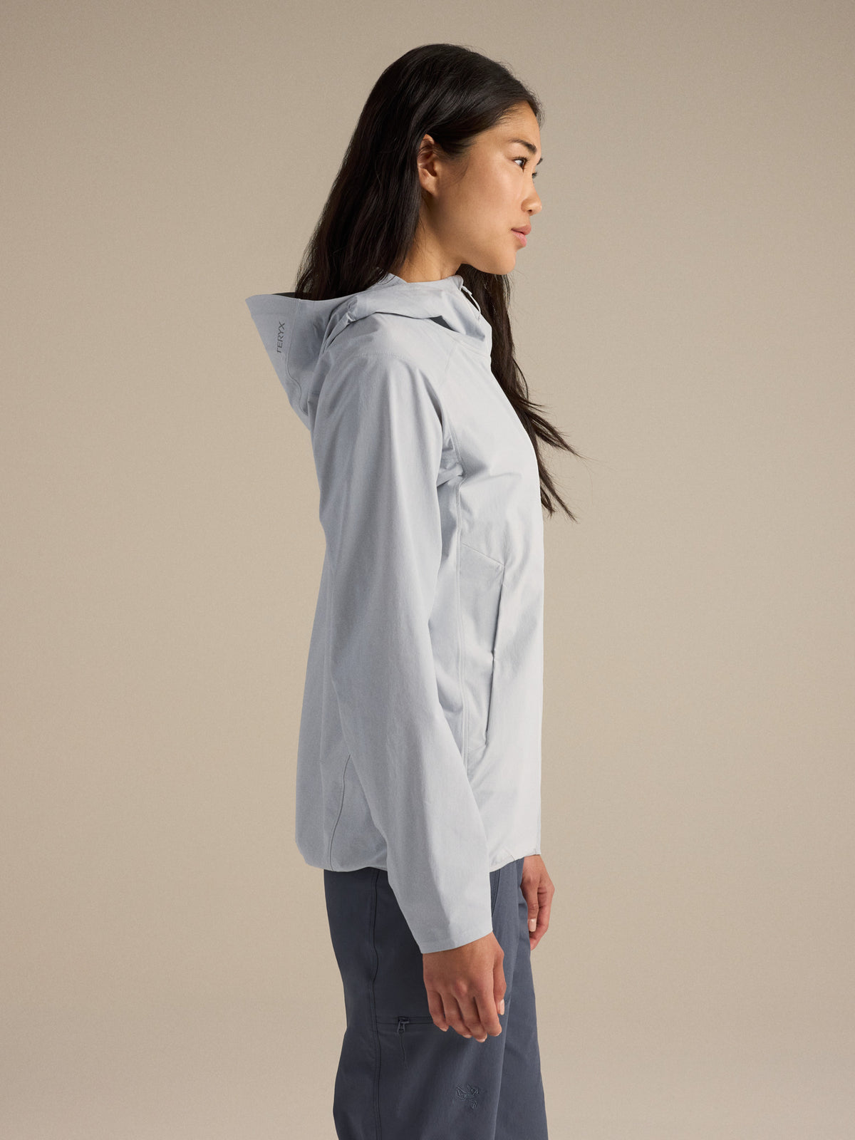 Gamma Lightweight Hoody Women's Atmos/Solitude Side View