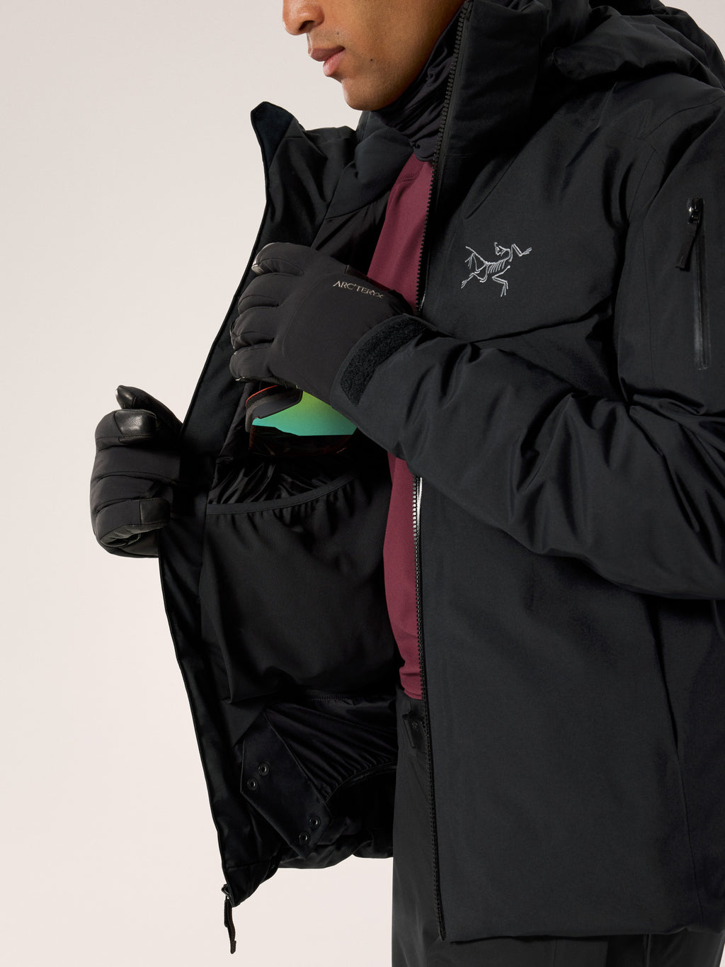 Macai Jacket Black Detail 1