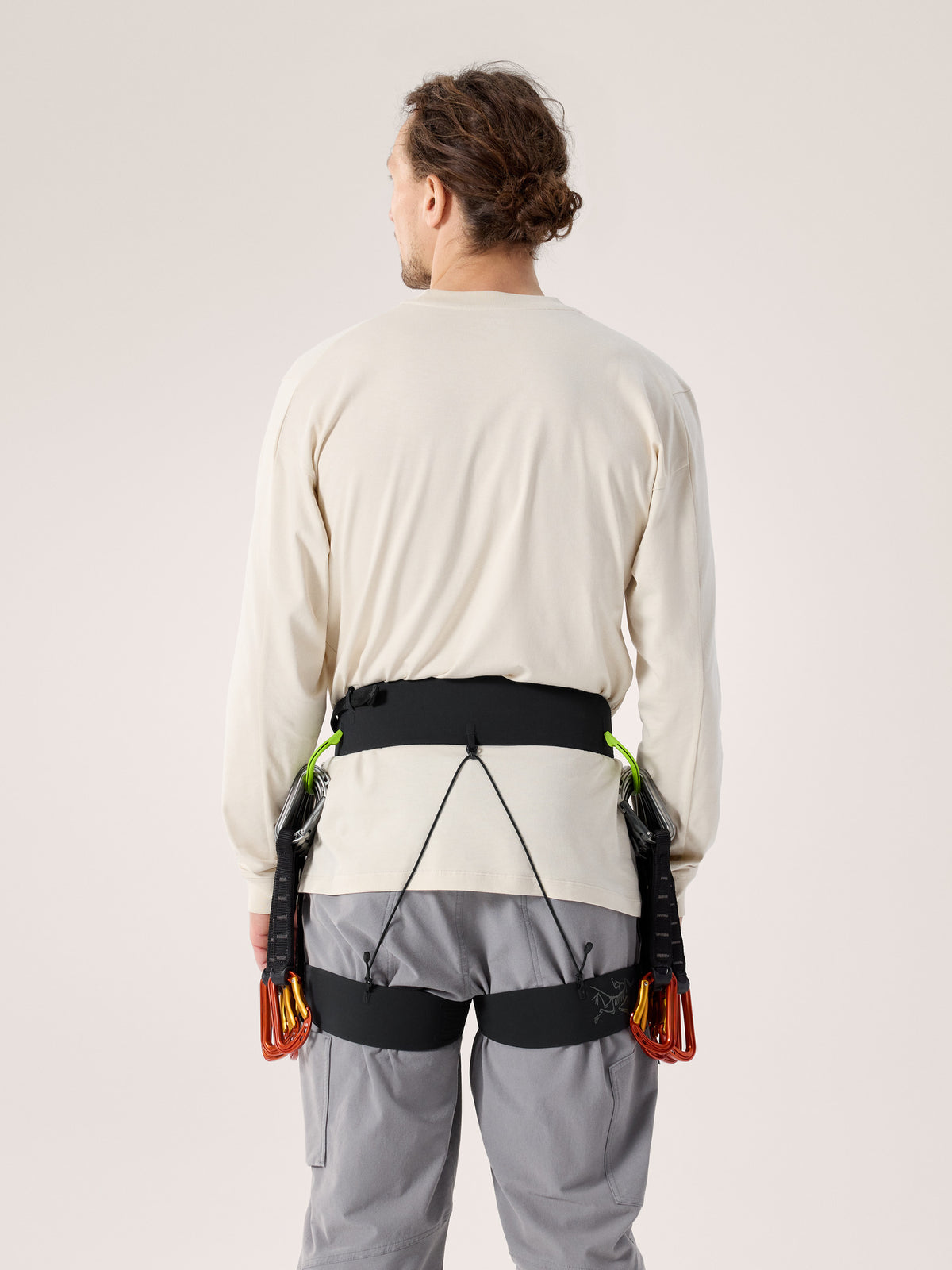 Lithos SL Harness Black / Mantis Back View