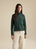 Squamish Jacket Women's Dark Jade Front View
