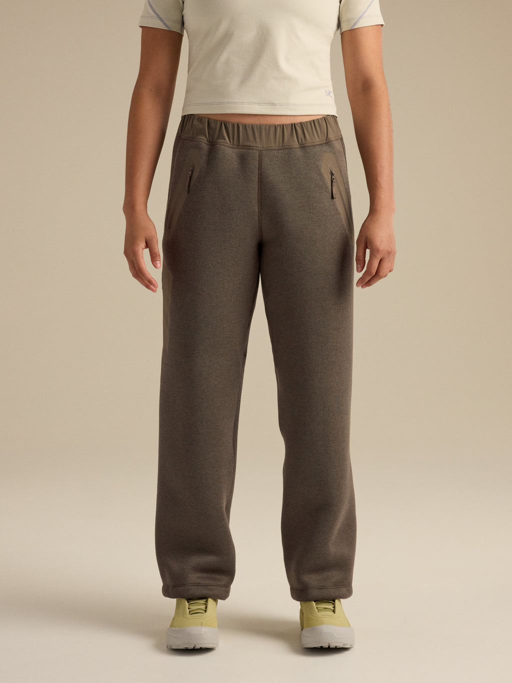 Covert Pant Women's Mongoose Heather Front View