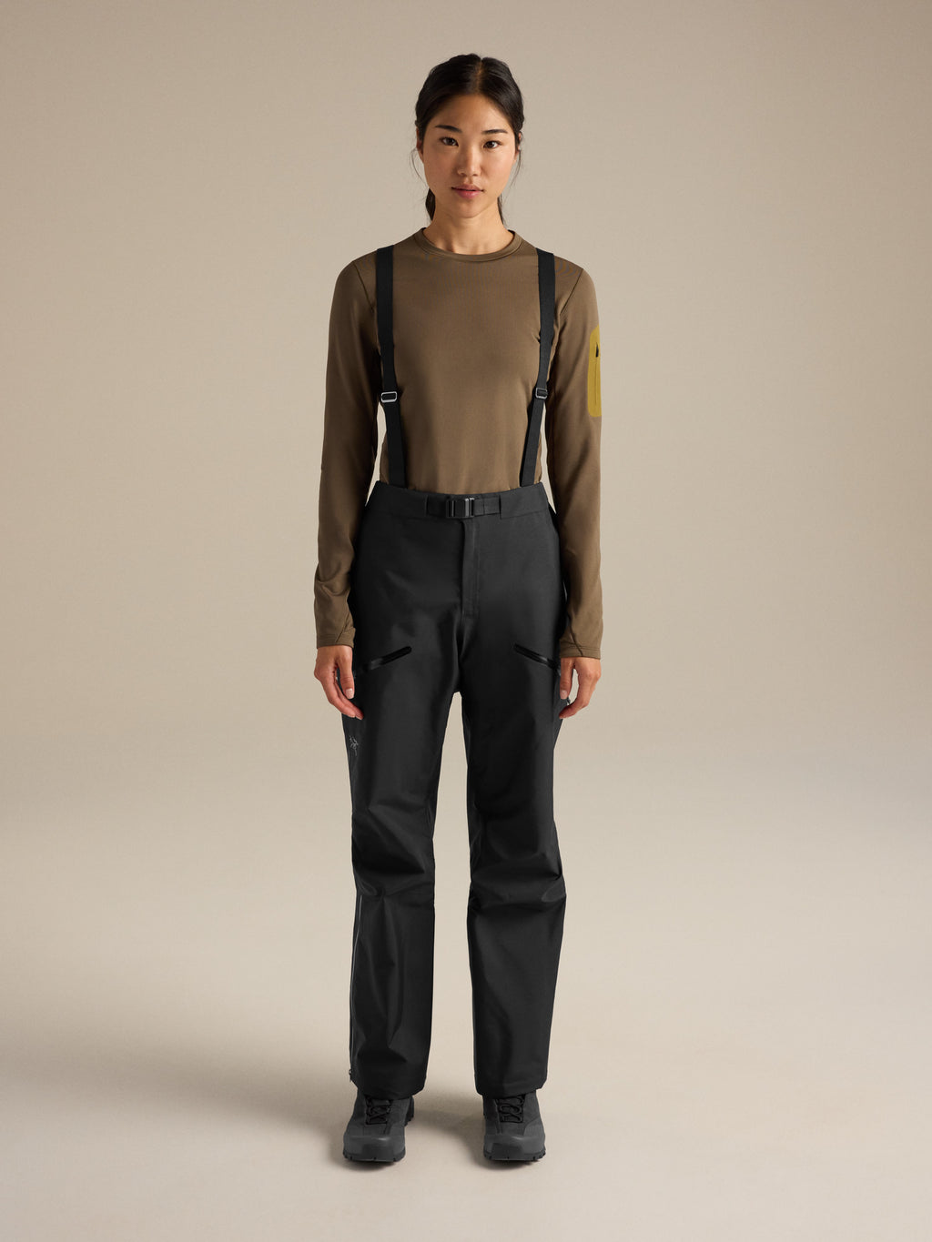 Beta SV Pant Women's Black Front View