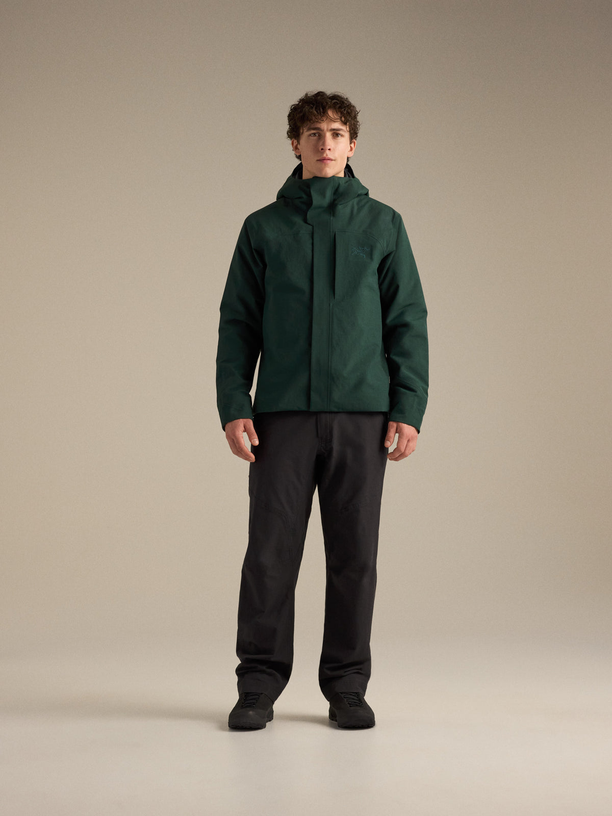 Therme Insulated Jacket Dark Jade Full Body