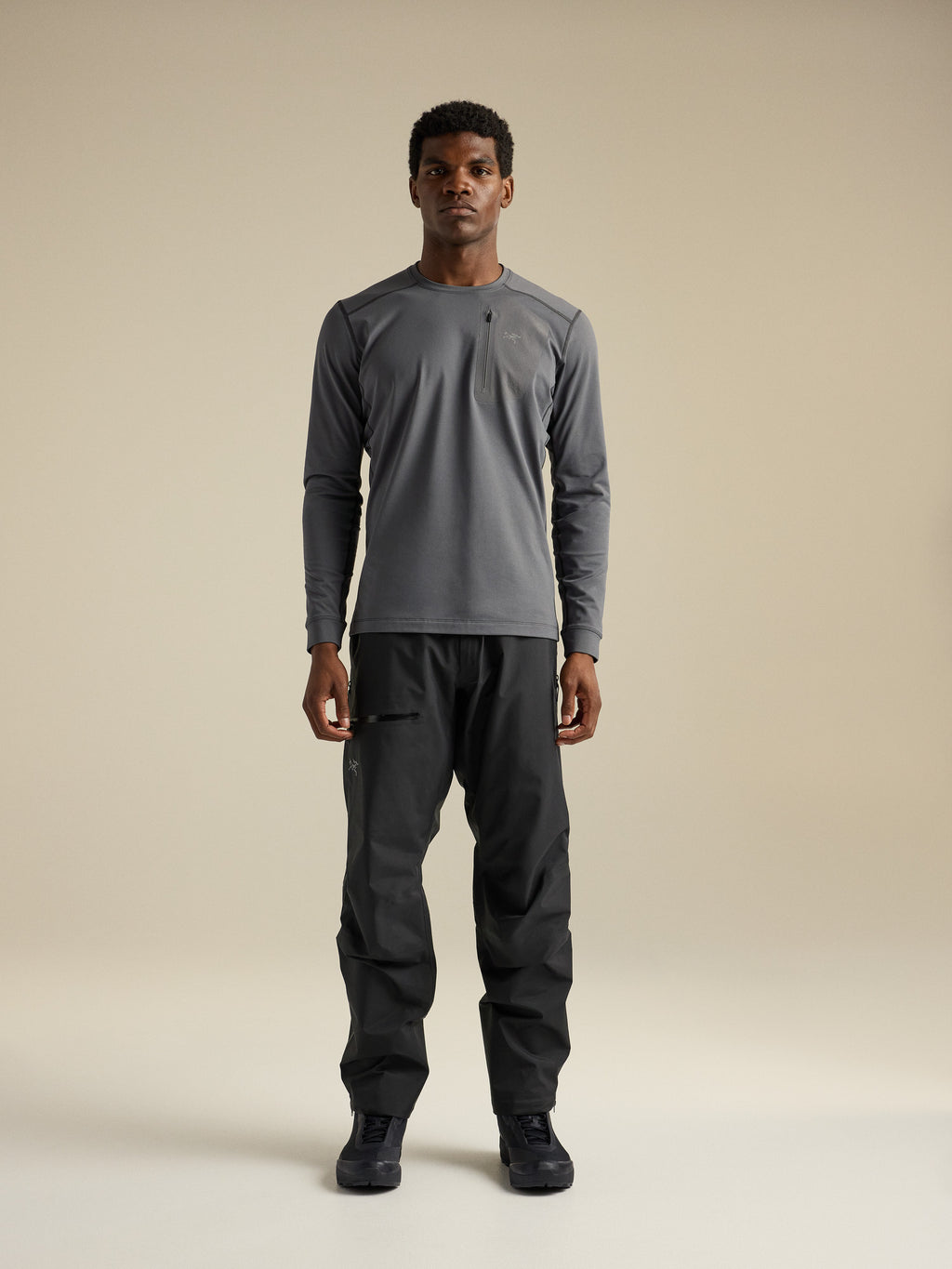 Beta Pant Black Full Body