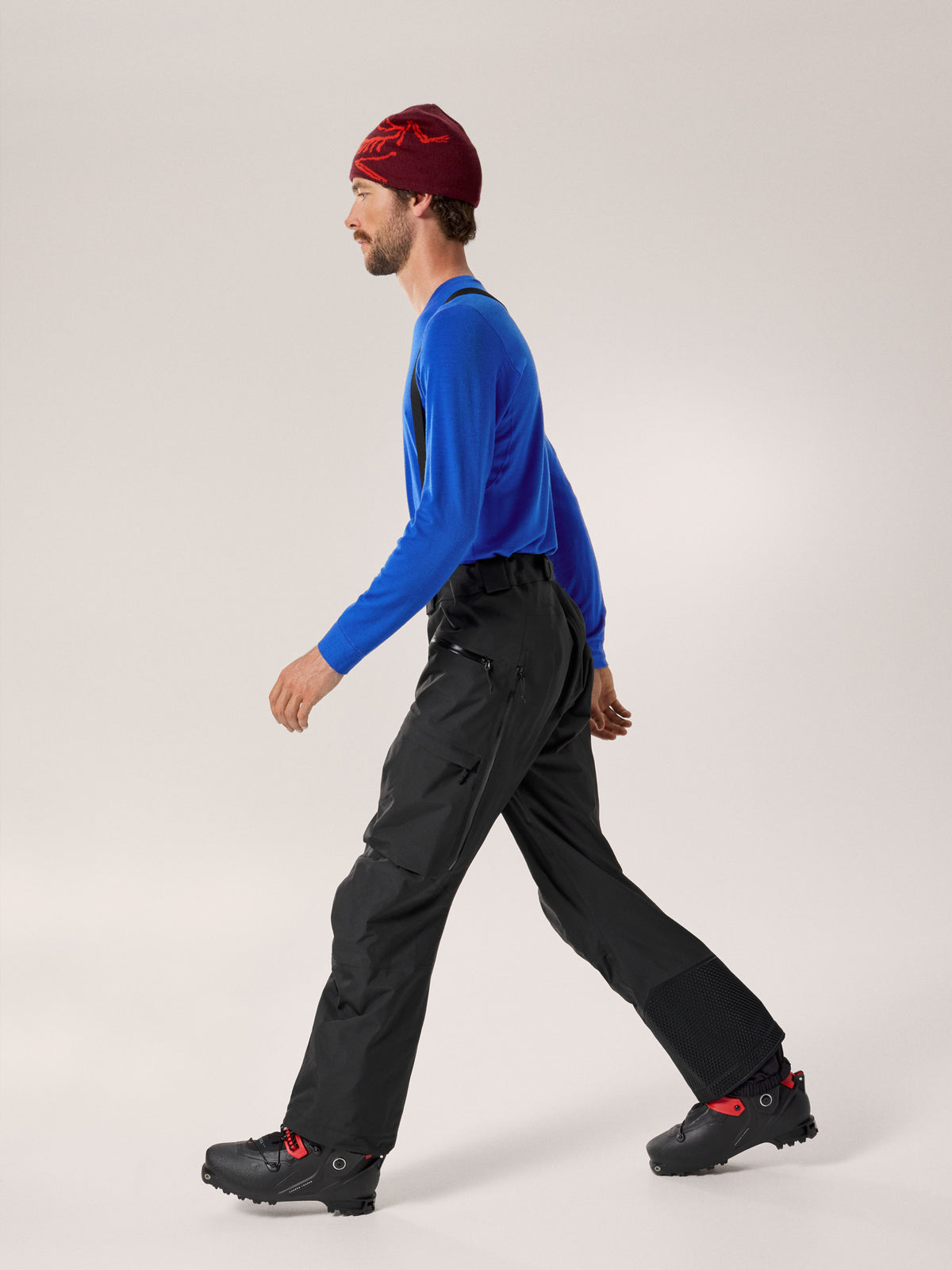 Ski Guide Pant Black Side View