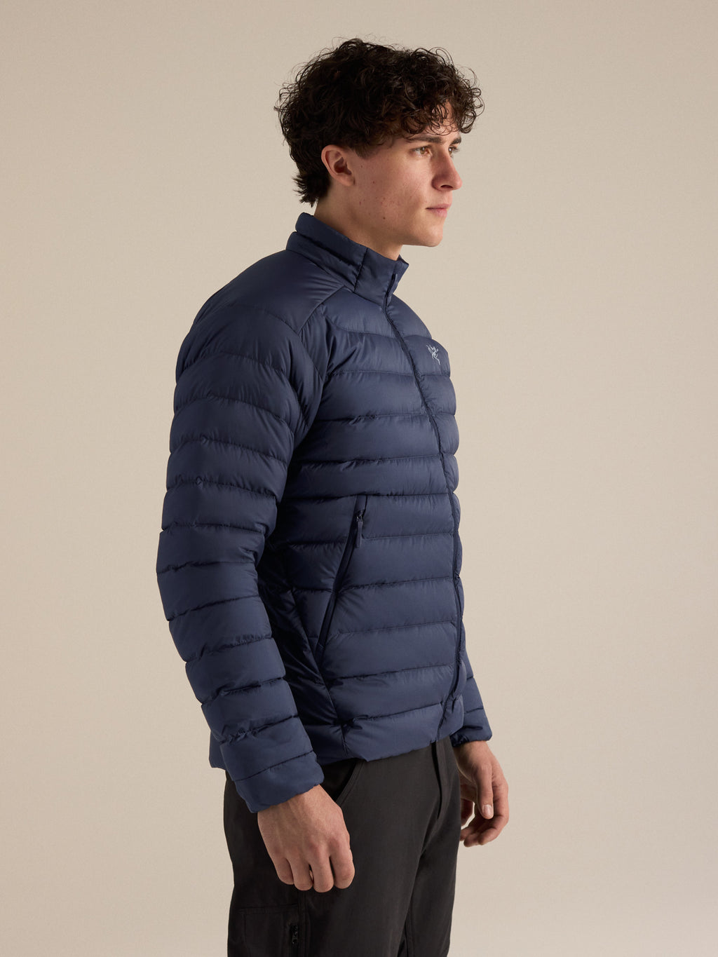 Cerium Jacket Black Sapphire Side View