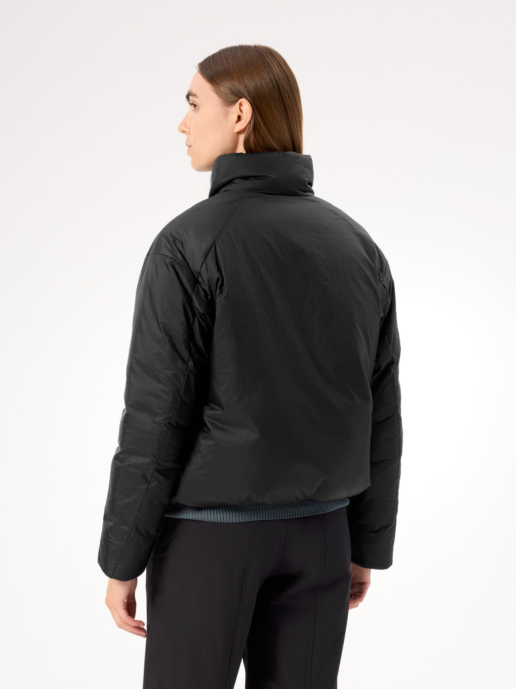 Conduit Down Jacket Women's Black Back View