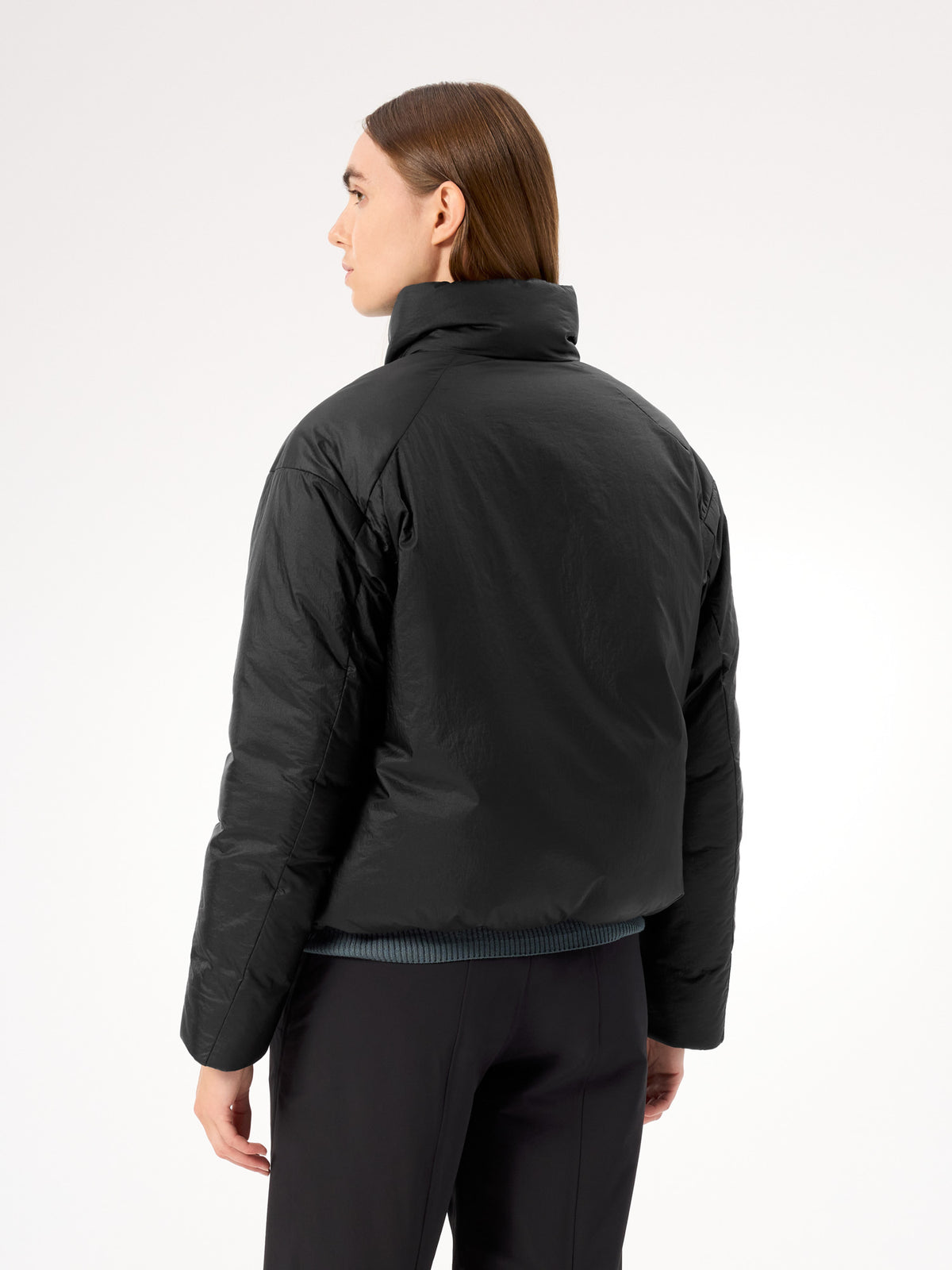Conduit Down Jacket Women's Black Back View