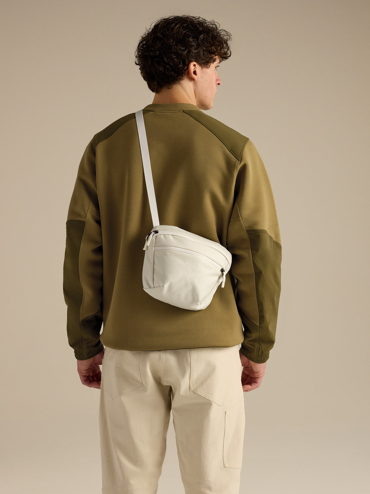 Mantis 2 Waist Pack Sea Salt Back View