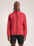 Ossa Stowhood Jacket Stone Red Front View