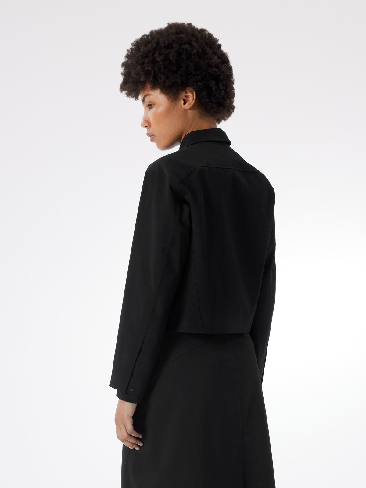 Belfry Wool Jacket Women's Black Back View
