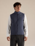 Atom Vest Black Sapphire Front View