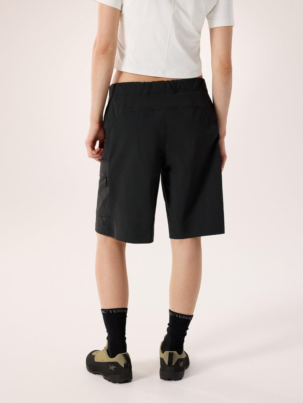 Sonii SL Utility Short 10" Women's Black Back View