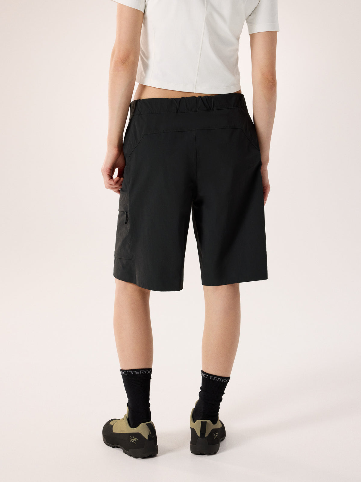 Sonii SL Utility Short 10" Women's Black Back View
