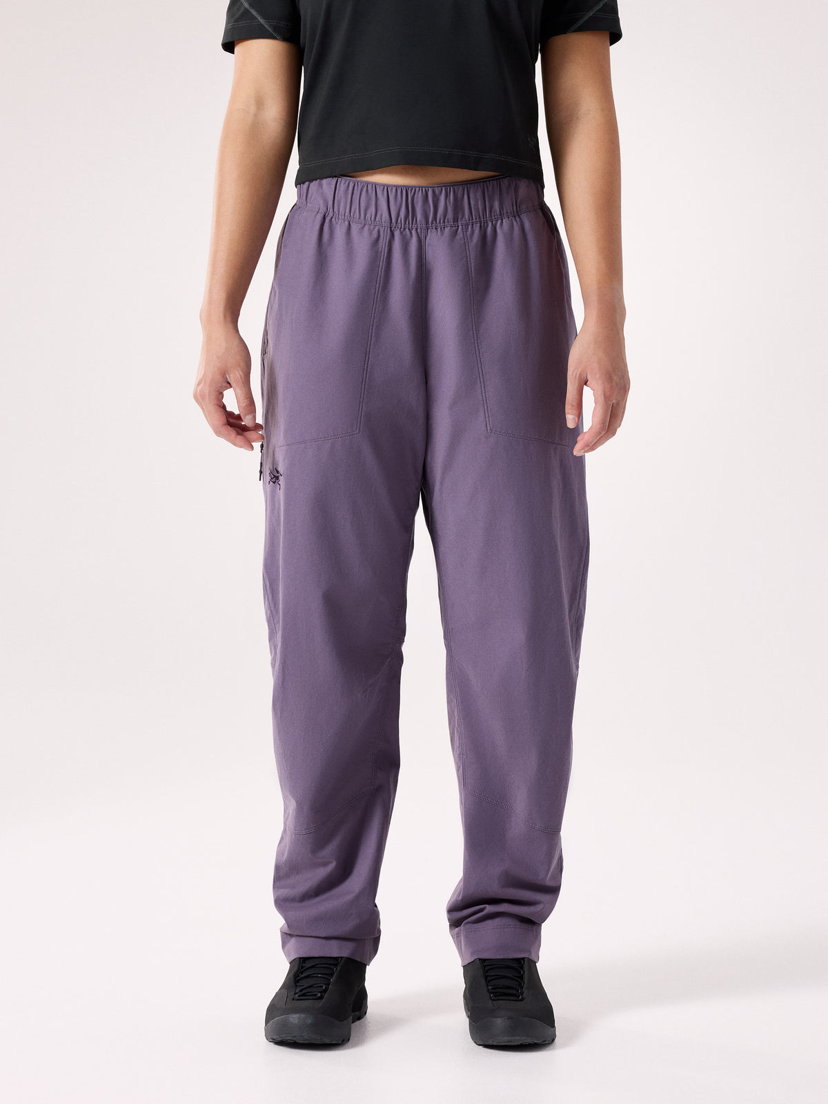 Kragg Cotton Pant Women's Lt Moondrop Front View