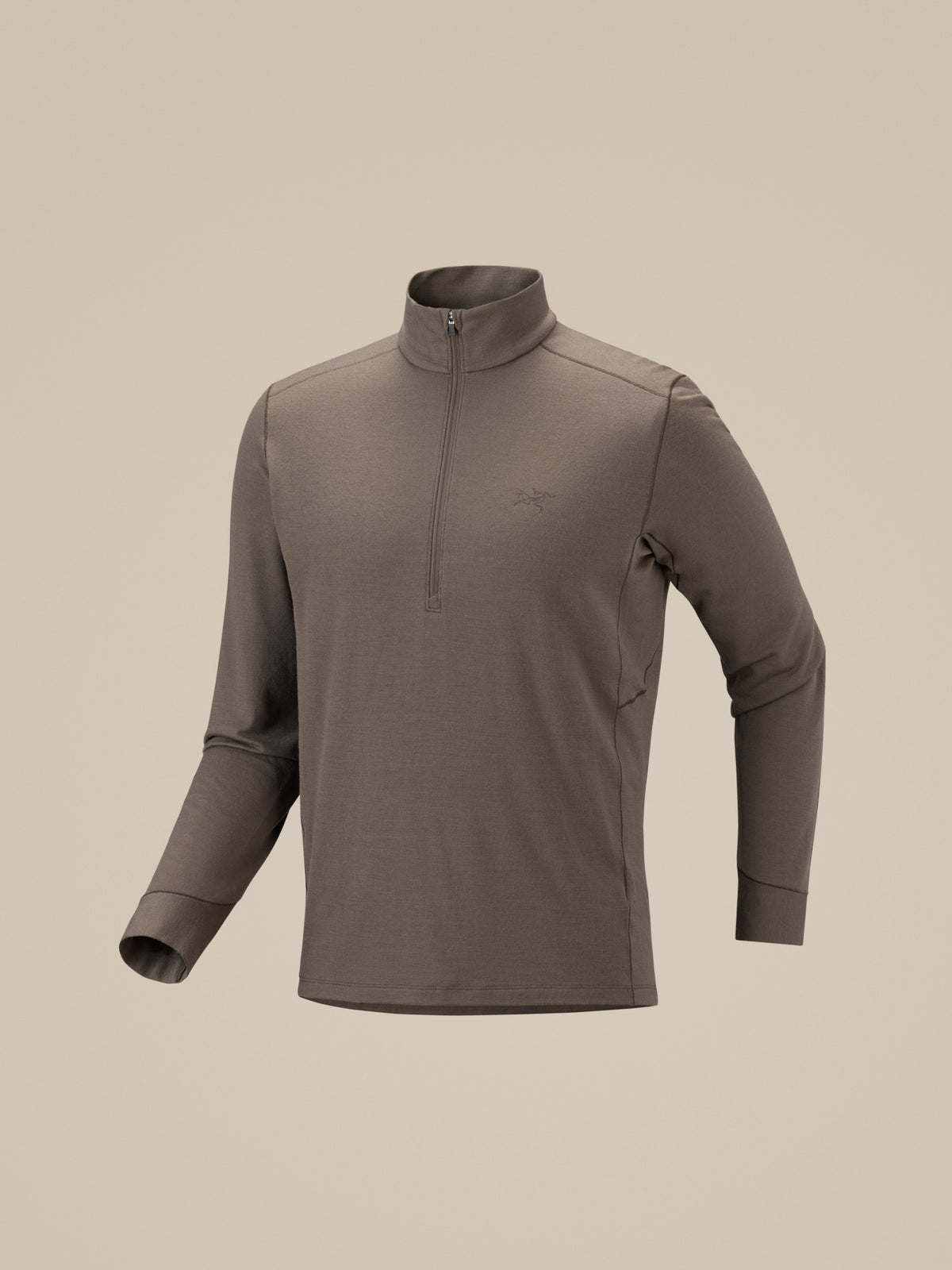 Satoro Merino Wool Zip Neck Mongoose 