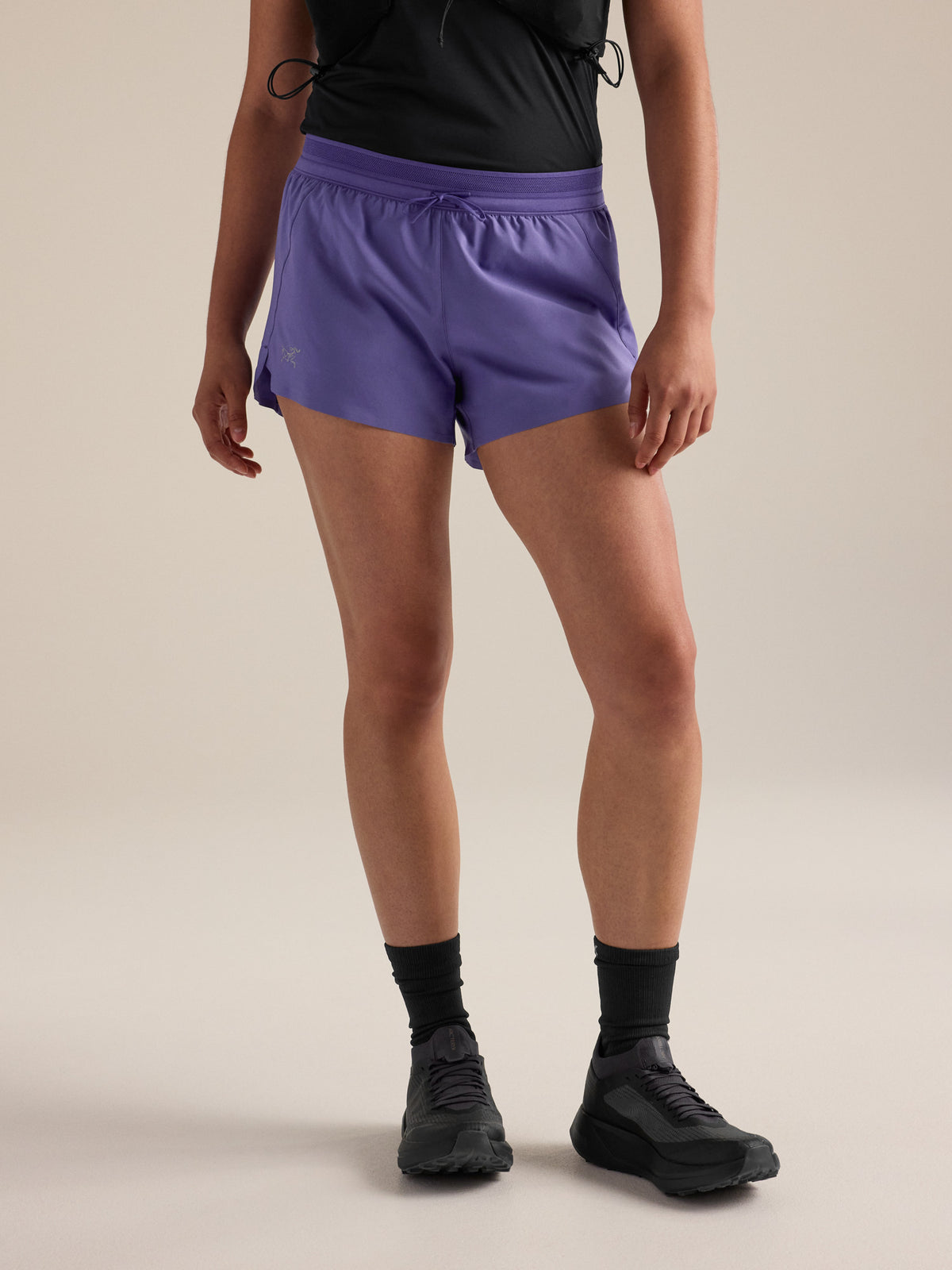 Norvan Short 3" Women's Blurple Front View
