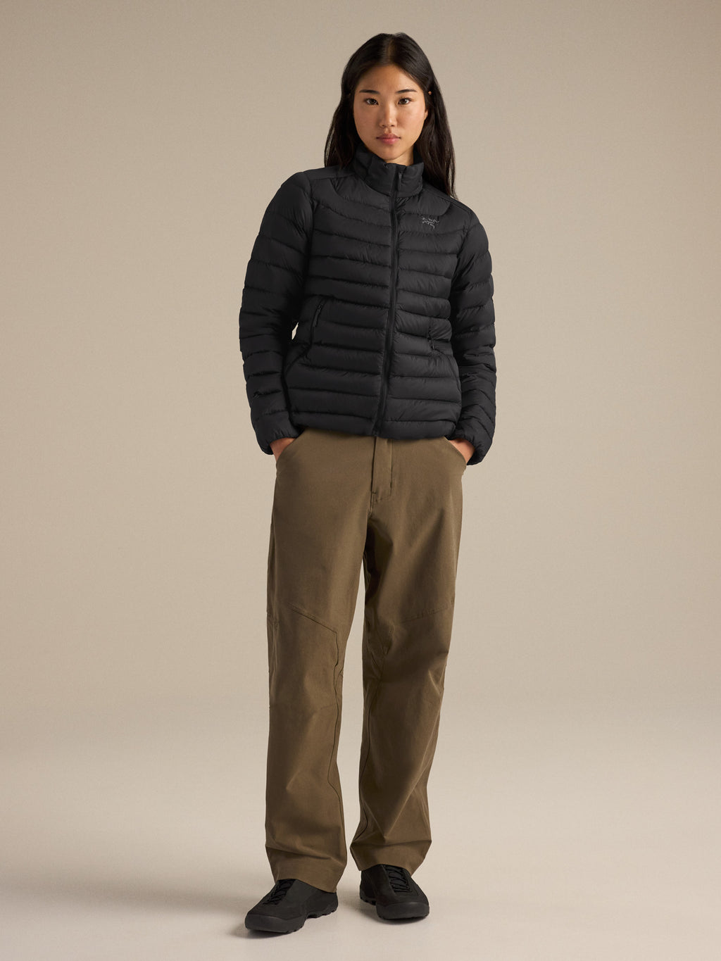 Cerium Jacket Women's Black II Full Body
