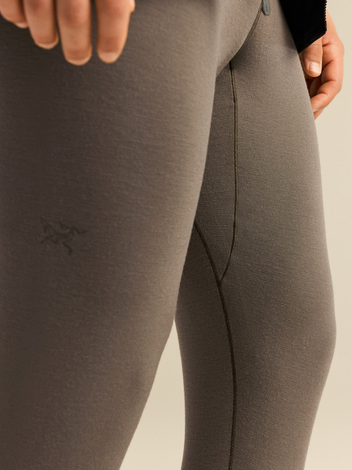 Satoro Merino Wool Bottom Mongoose Fabric Detail