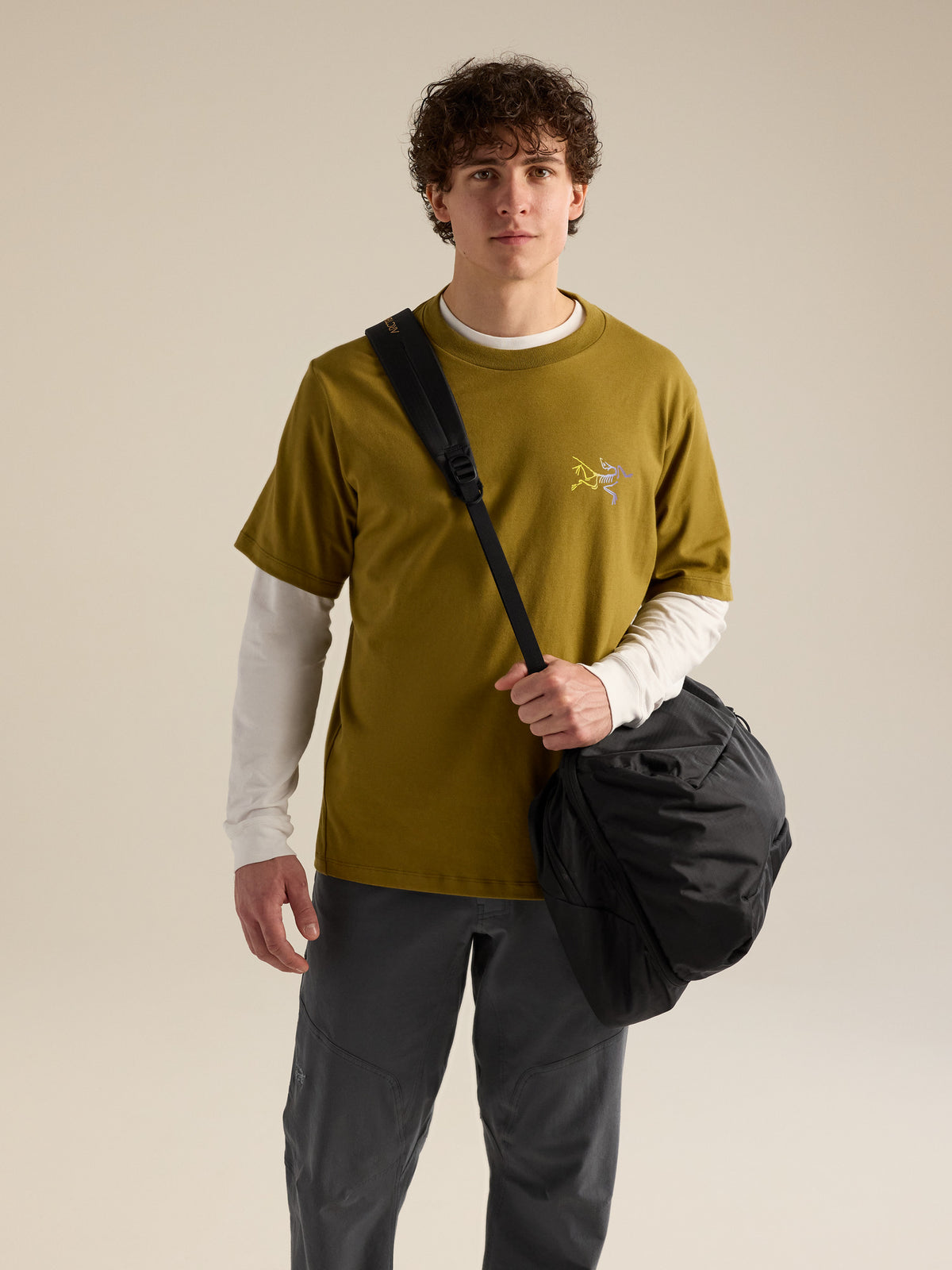 Index 40 Bouldering Bag 24K Black Back View