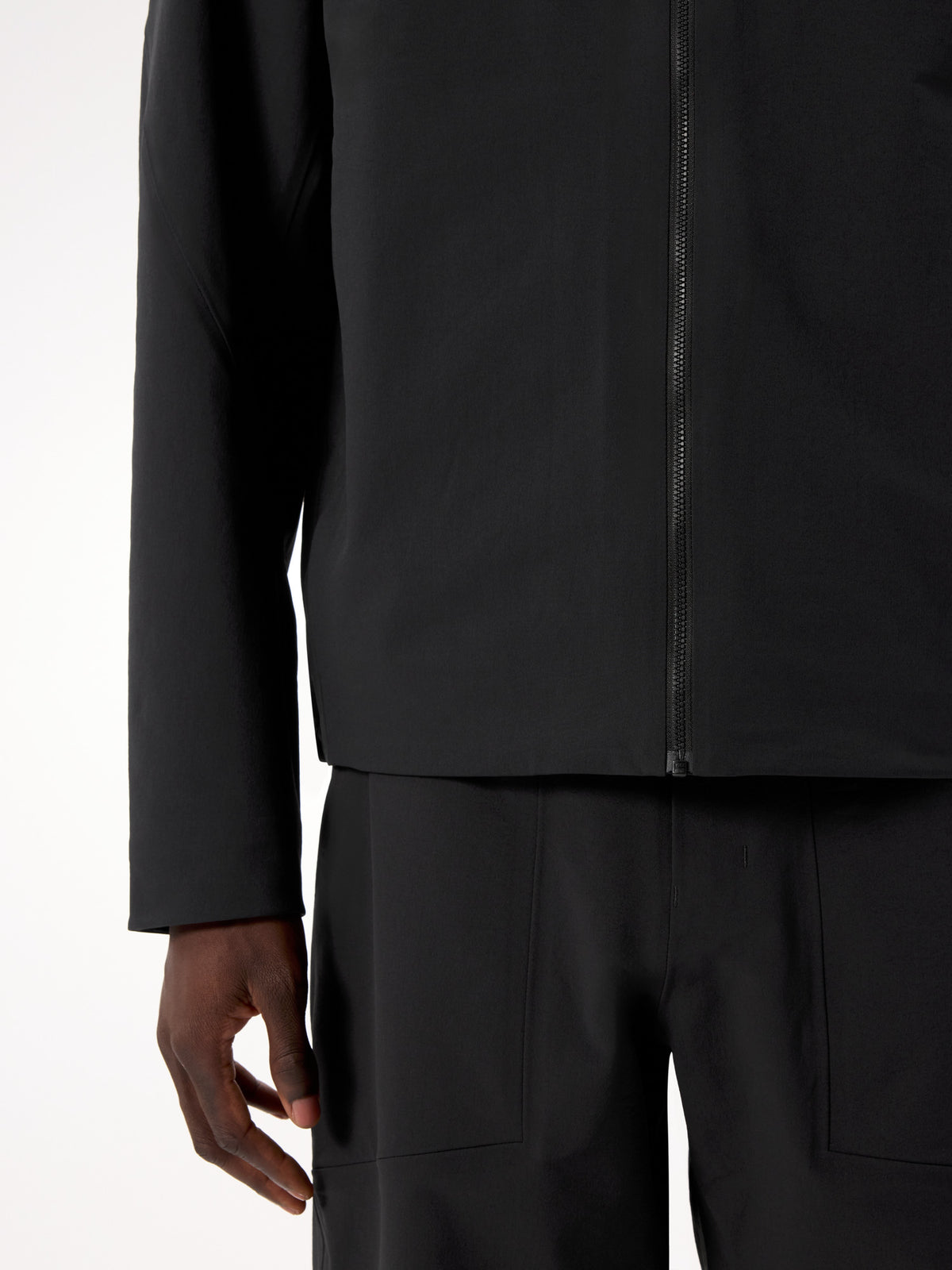 Isogon MX Hoody Black Detail 4