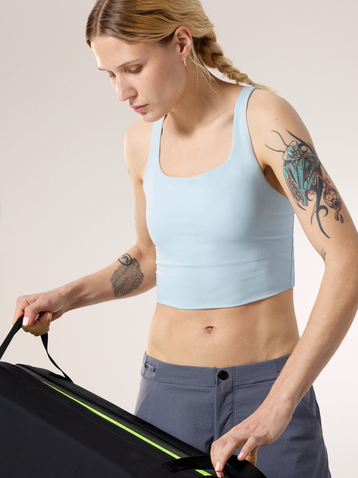 Soria Racerback Tank Women's Alpine Blue Hover