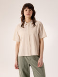 Olia Shirt SS Women's Sea Salt Front View