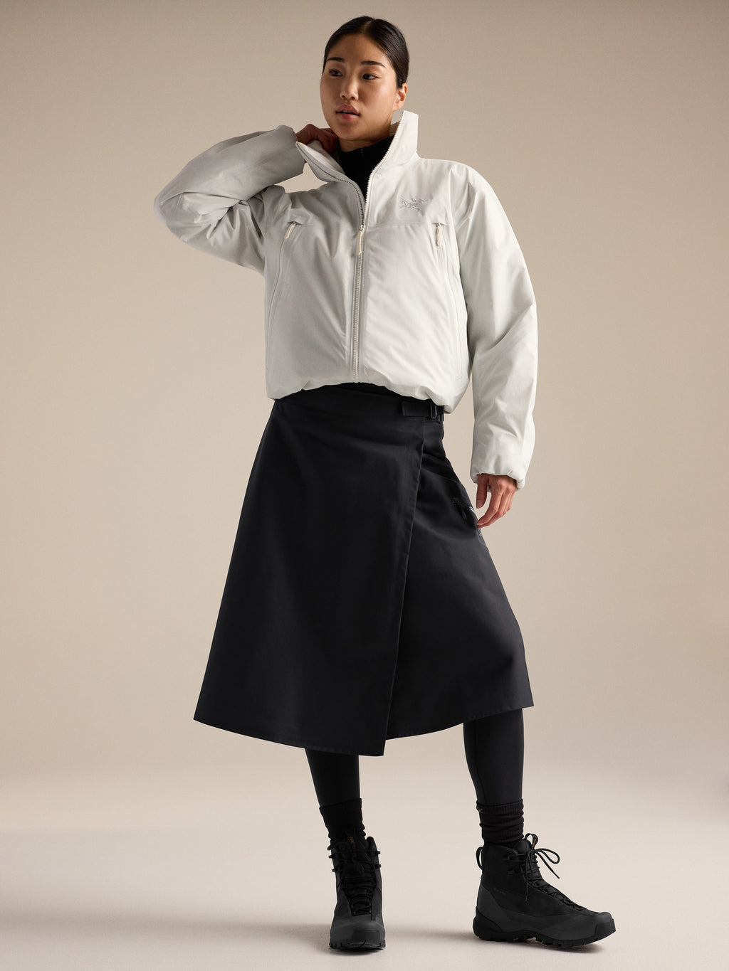 Beta SL Skirt Women's Black Hover