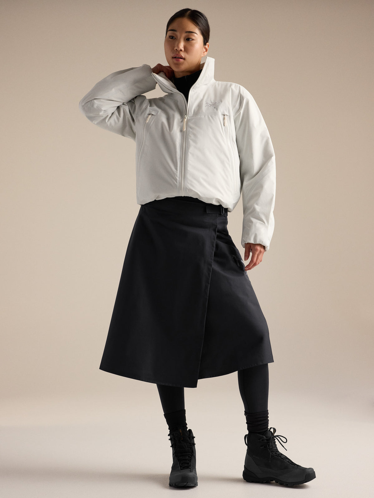 Beta SL Skirt Women's Black Hover