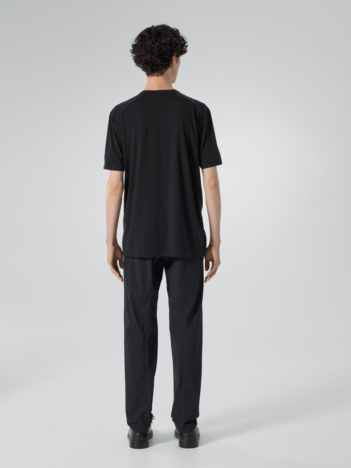 Frame Shirt SS Black Back View