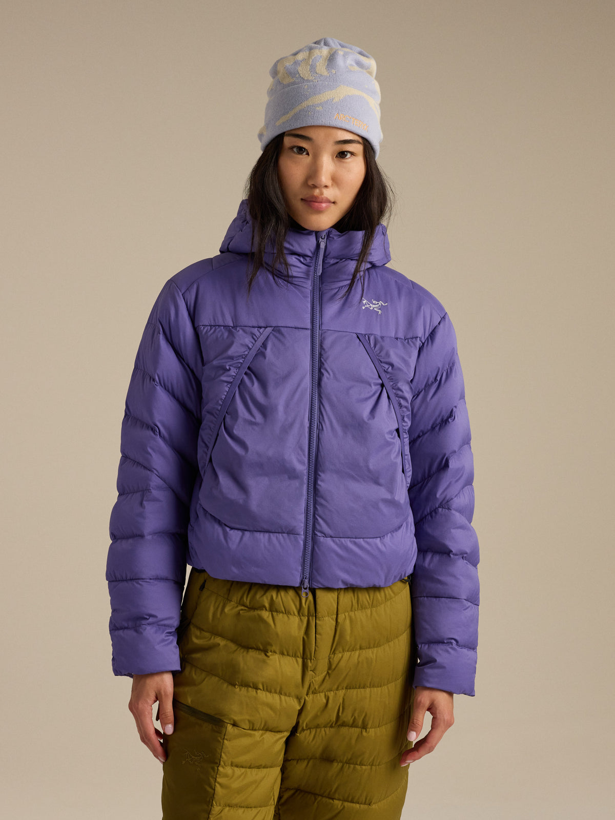Omineca Short Jacket Women's Blurple Front View