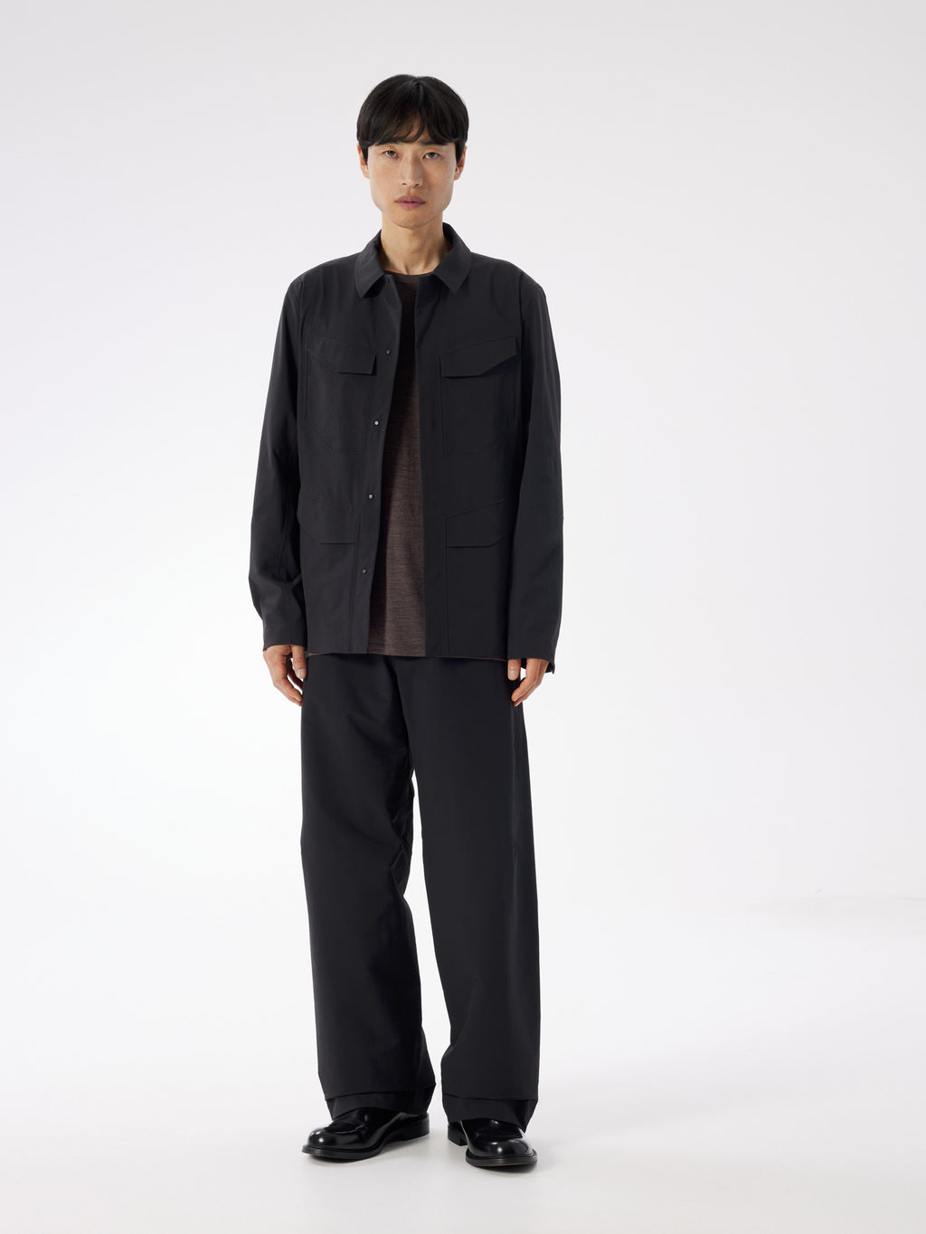 Field Softshell Jacket Black Full Body