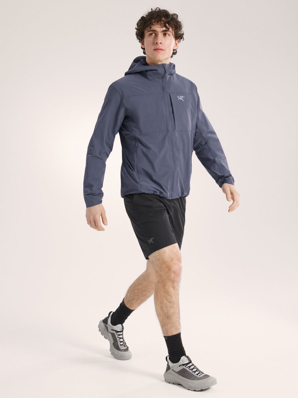 Gamma Lightweight Hoody Dk Stratus Full Body