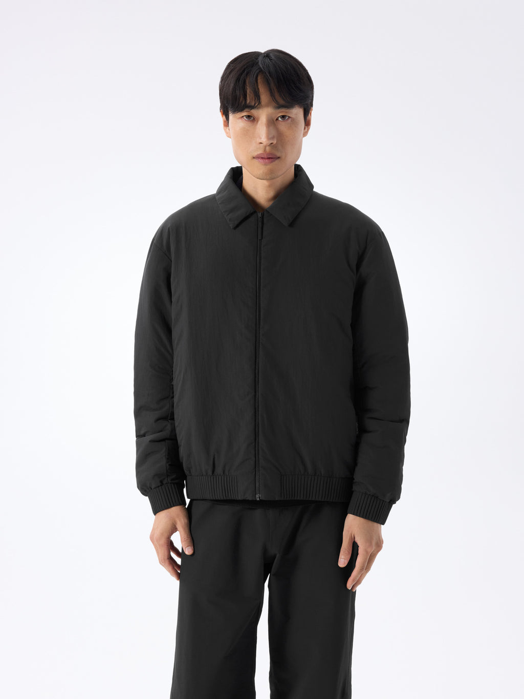 Naroda Insulated Jacket Black Front View
