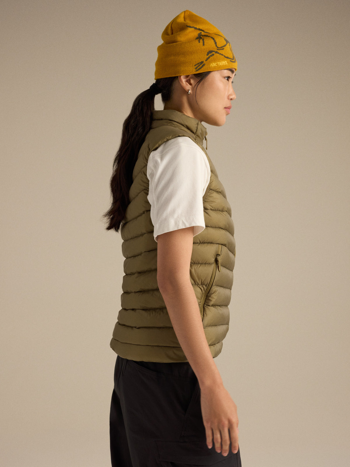 Cerium Vest Women's Bracken Side View