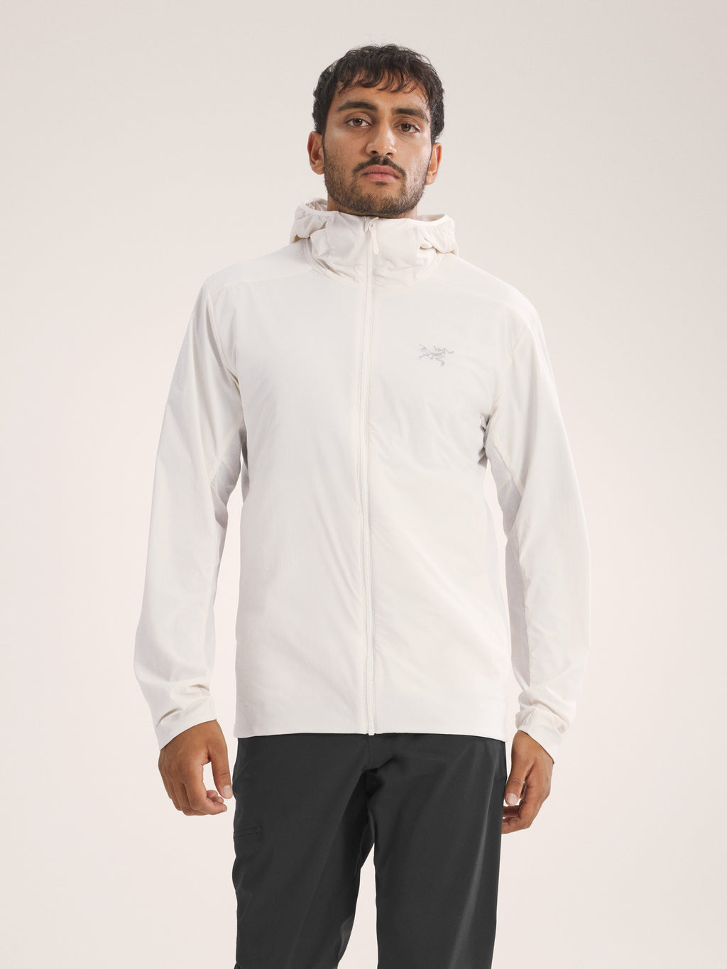 Atom SL Hoody Arctic Silk Front View