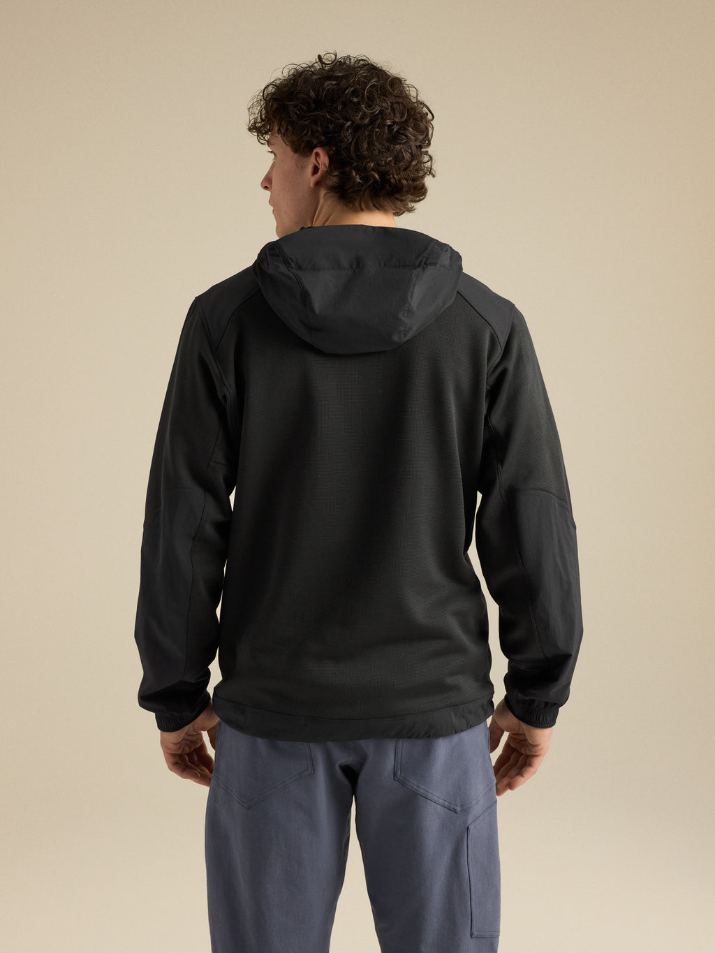 Konseal Pullover Hoody Black Back View