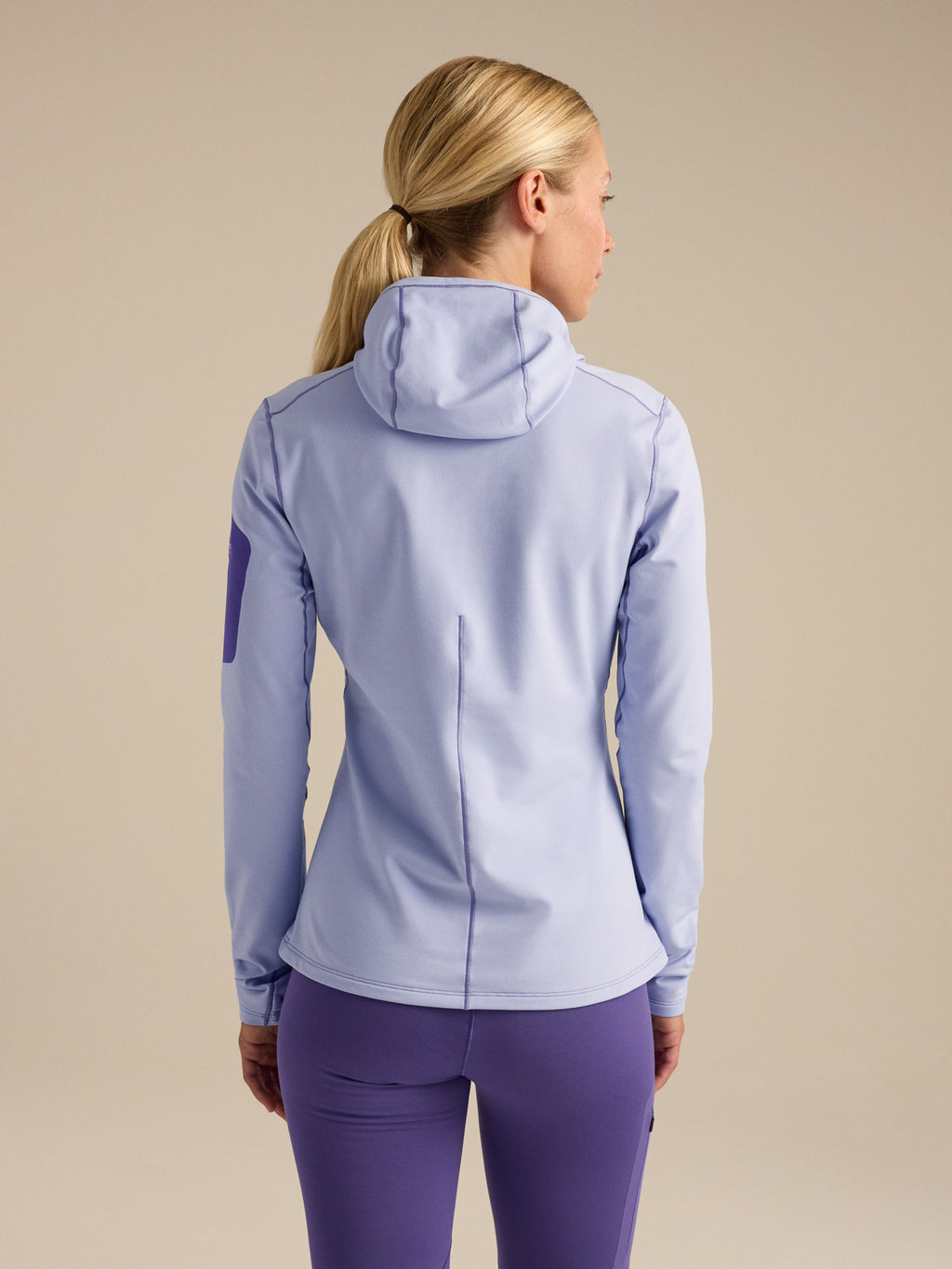 Rho Hoody Women's Kasumi / Blurple Back View