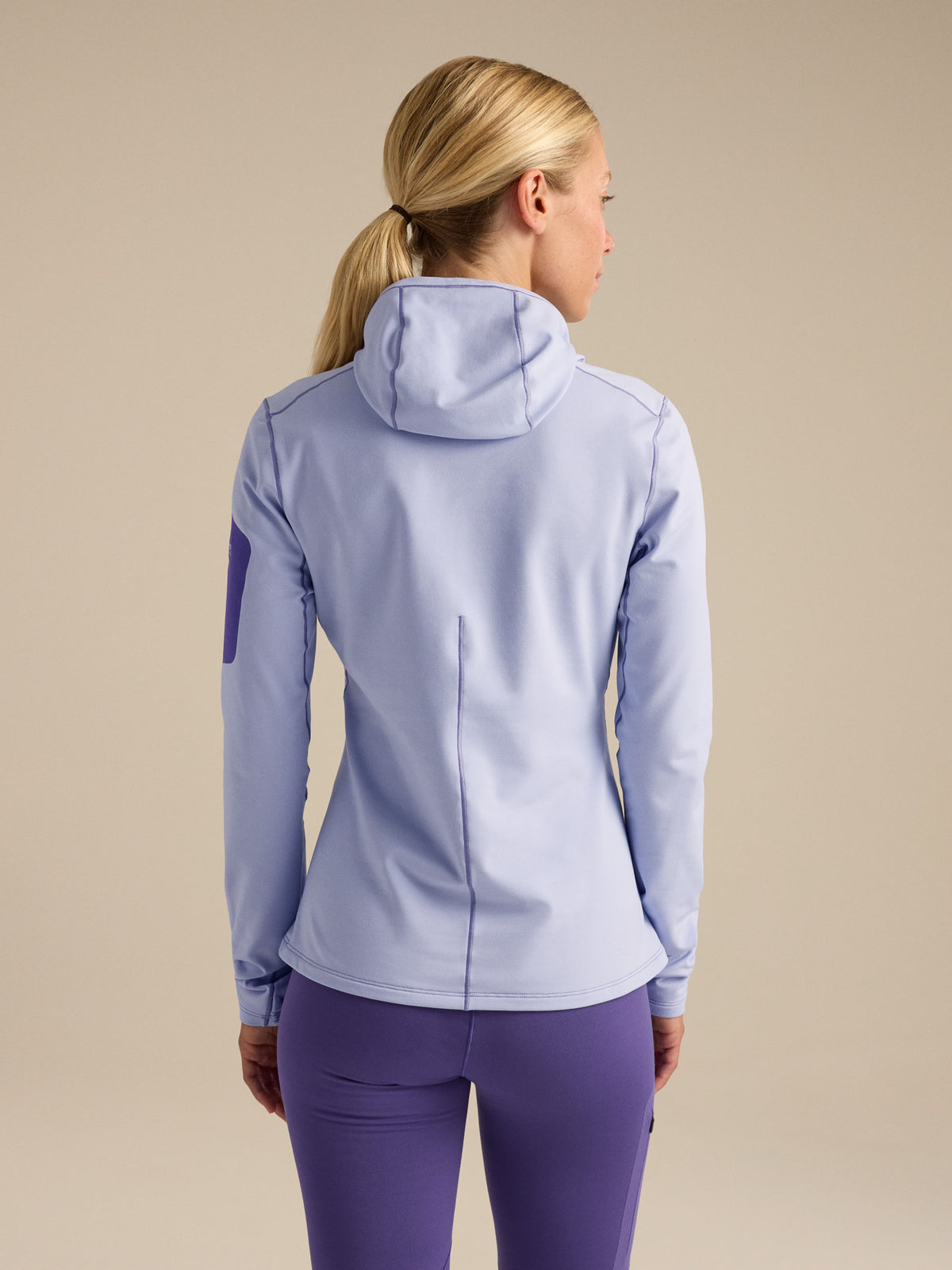 Rho Hoody Women's Kasumi / Blurple Back View