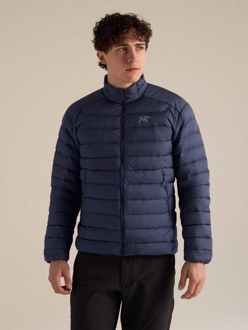 Cerium Jacket Black Sapphire Front View