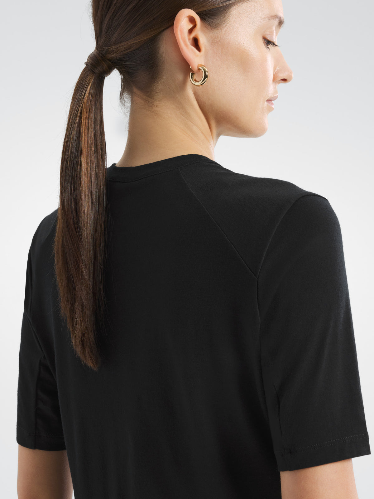 Frame Shirt SS Women's Black Detail 1