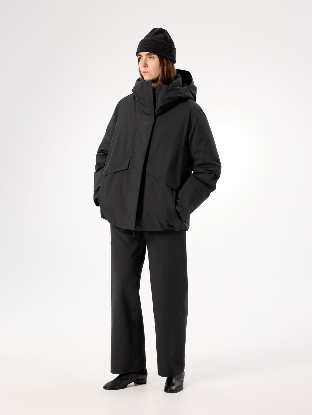 Ifora Down Jacket Women's Black Full Body