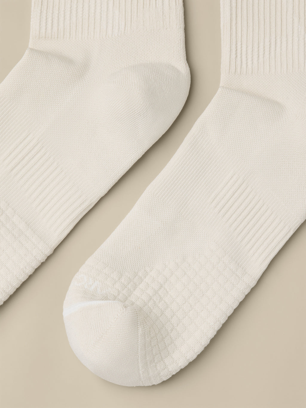 Synthetic Mid Grotto Sock Sea Salt / White Fabric Detail 1