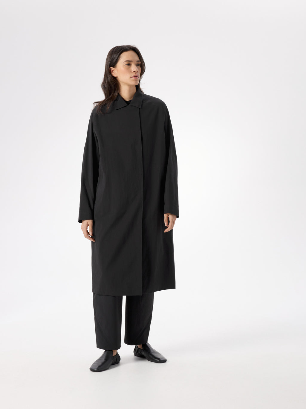 Nitra SL Trench Coat Women's Black Full Body