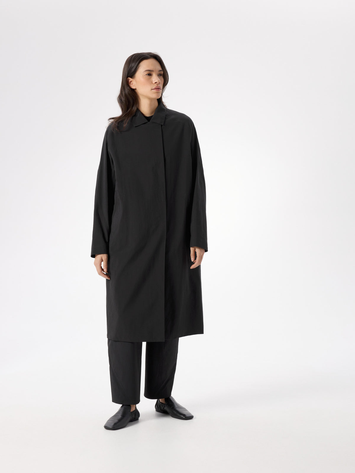 Nitra SL Trench Coat Women's Black Full Body