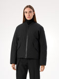 Decca Down Bomber Women's Black Front View
