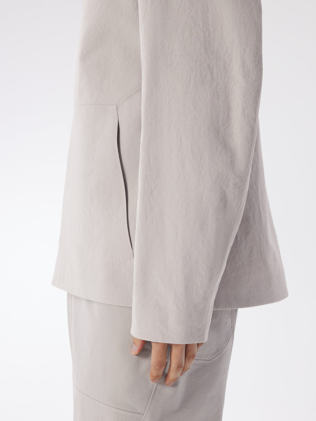 Mionn Softshell Overshirt Silkstone Detail 4