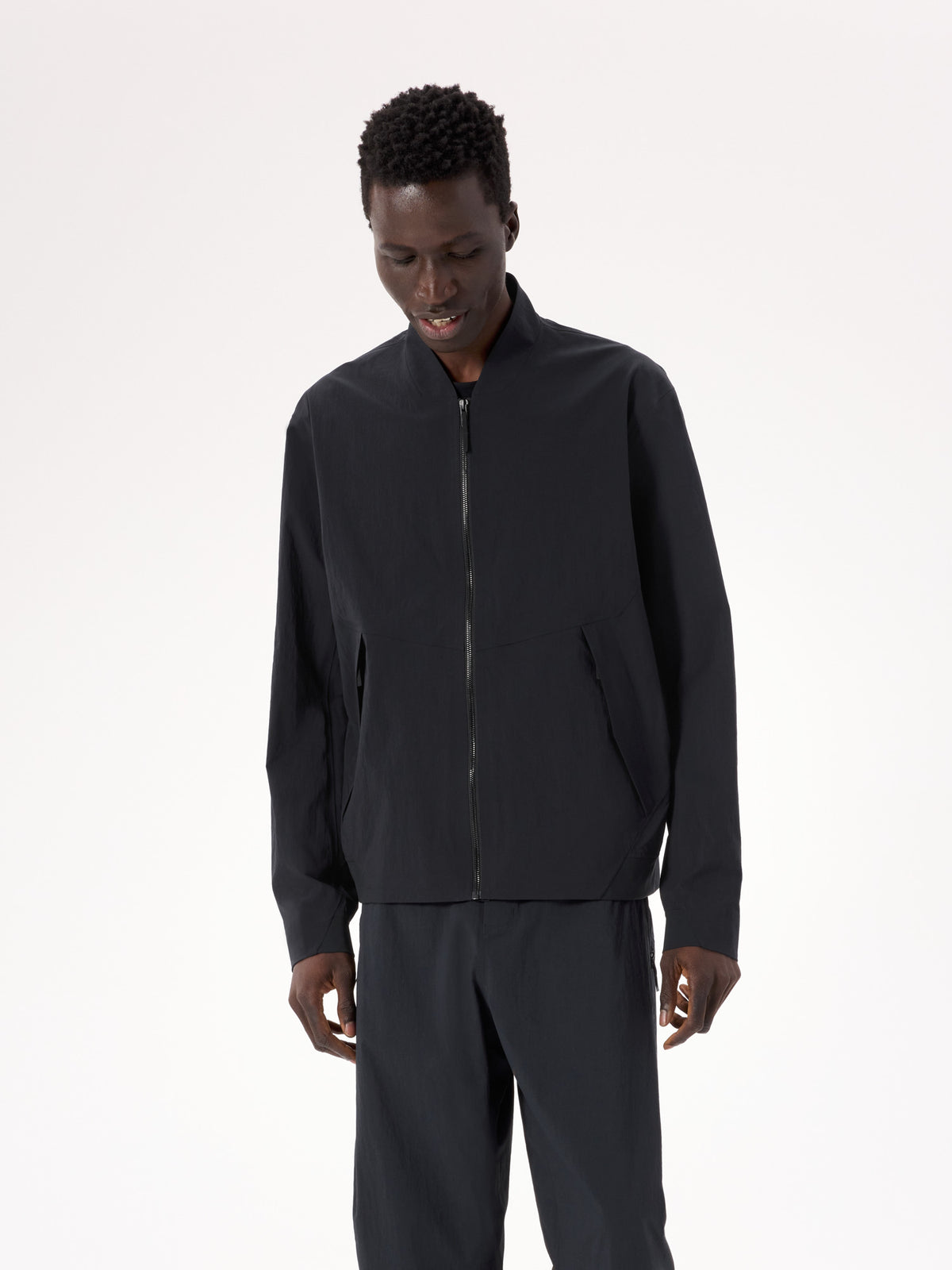 Diode Bomber Jacket Black Front View