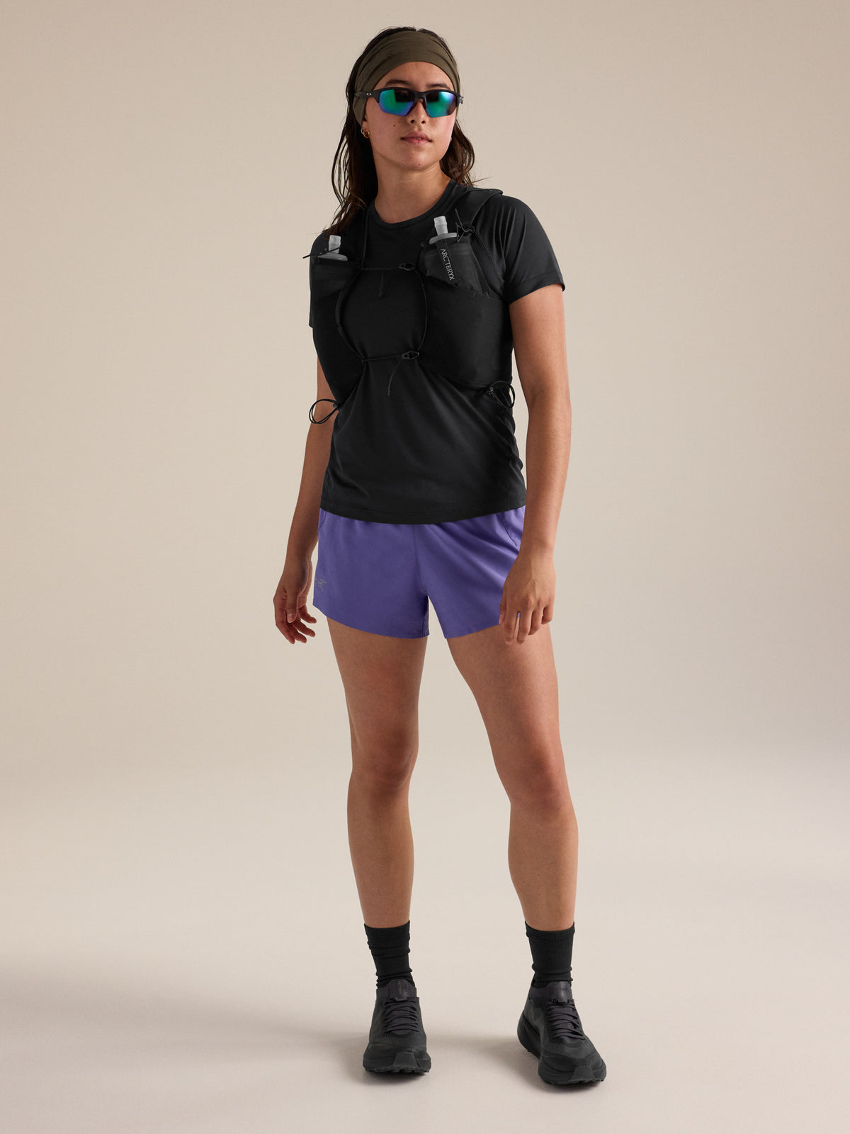 Norvan Short 3" Women's Blurple Detail 1